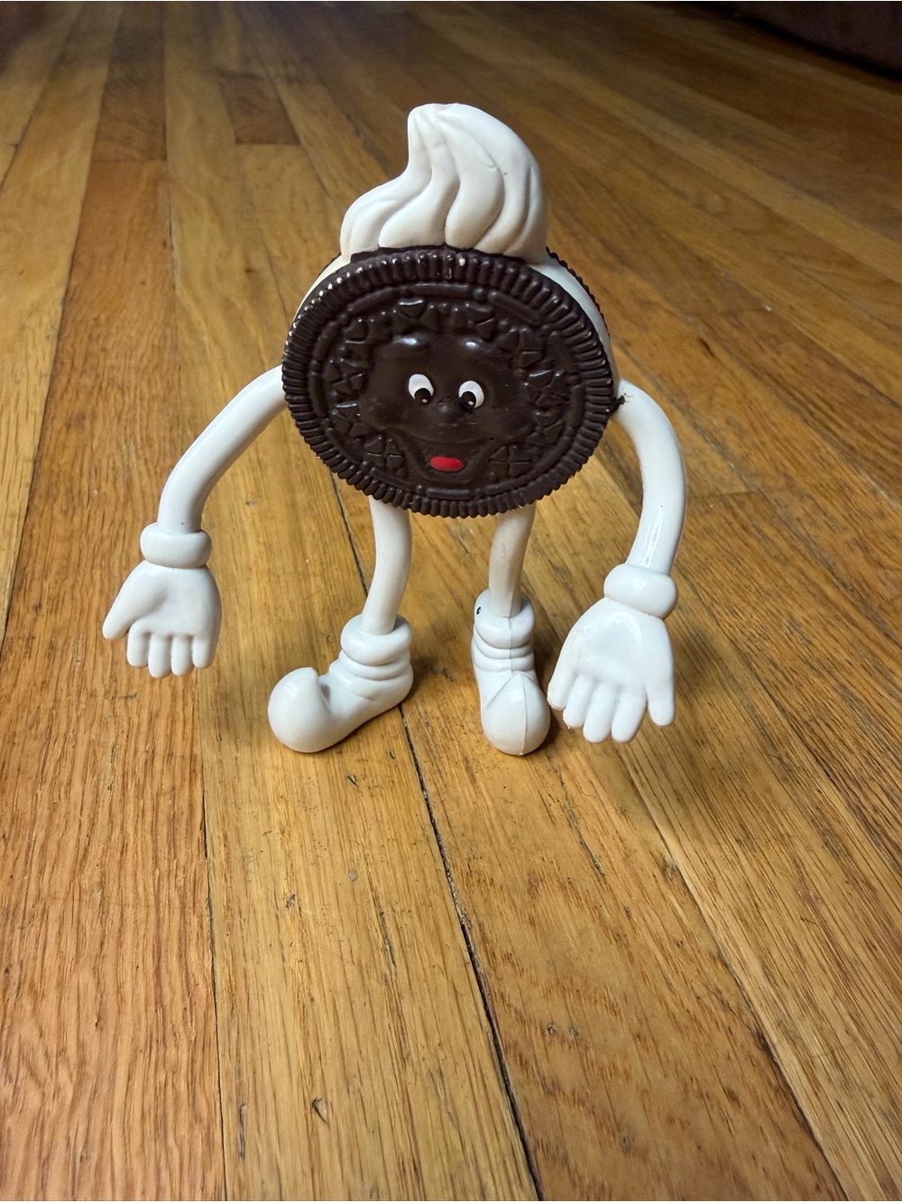 1990s Nabisco Oreo Cookie bendable action figure